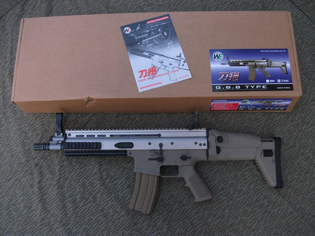 SCAR L Tan a Gas Scarrellante by WE