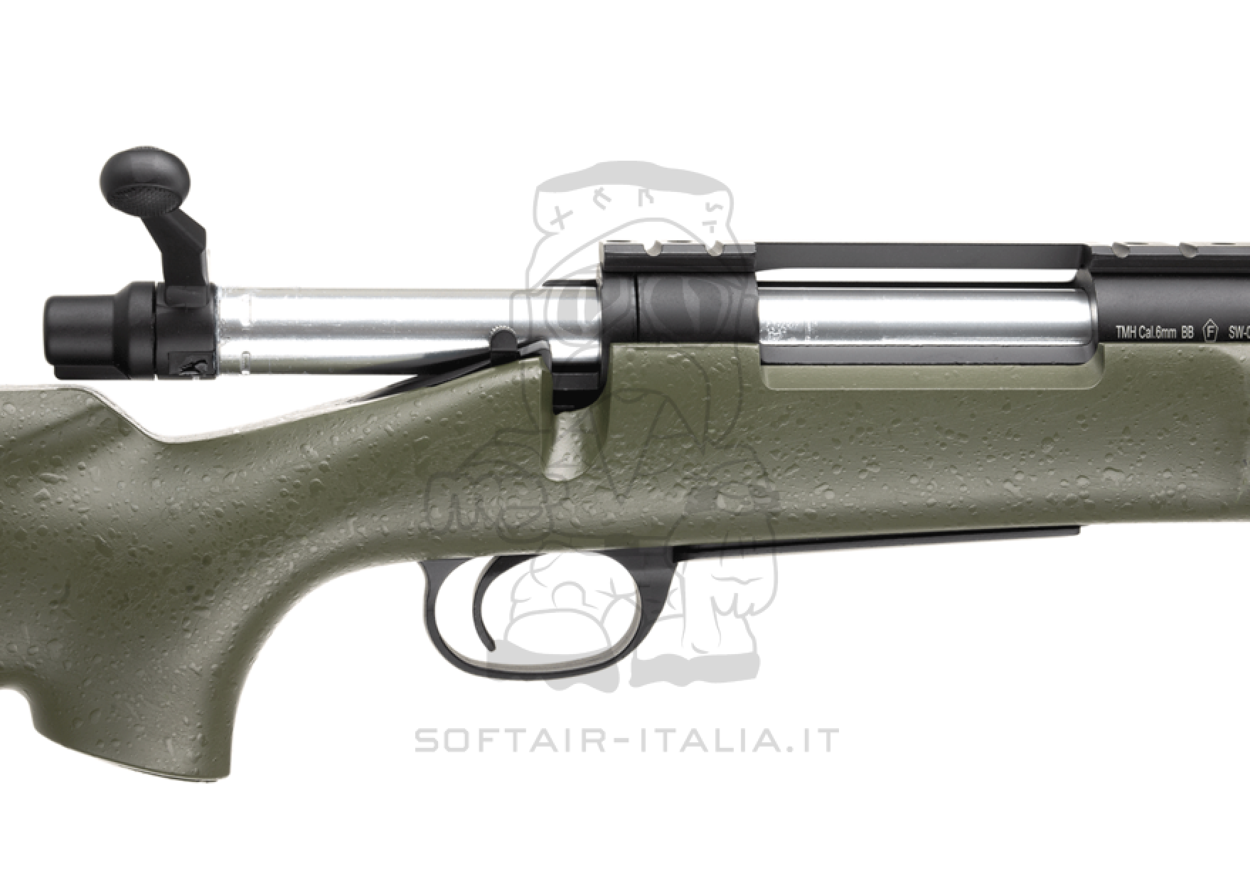 Snow Wolf M24 Type SWS OD Spring Bolt Action Sniper Rifle by Snow Wolf