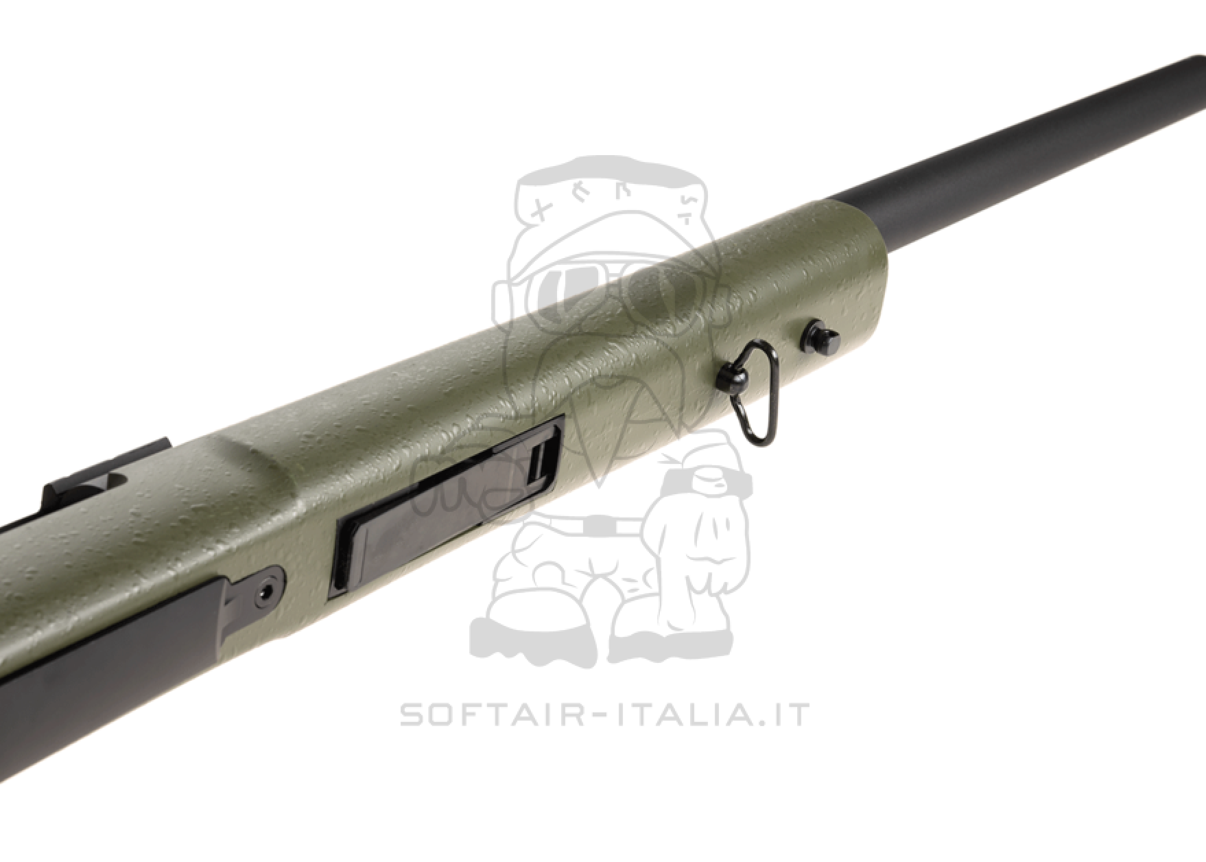 Snow Wolf M24 Type SWS OD Spring Bolt Action Sniper Rifle by Snow Wolf
