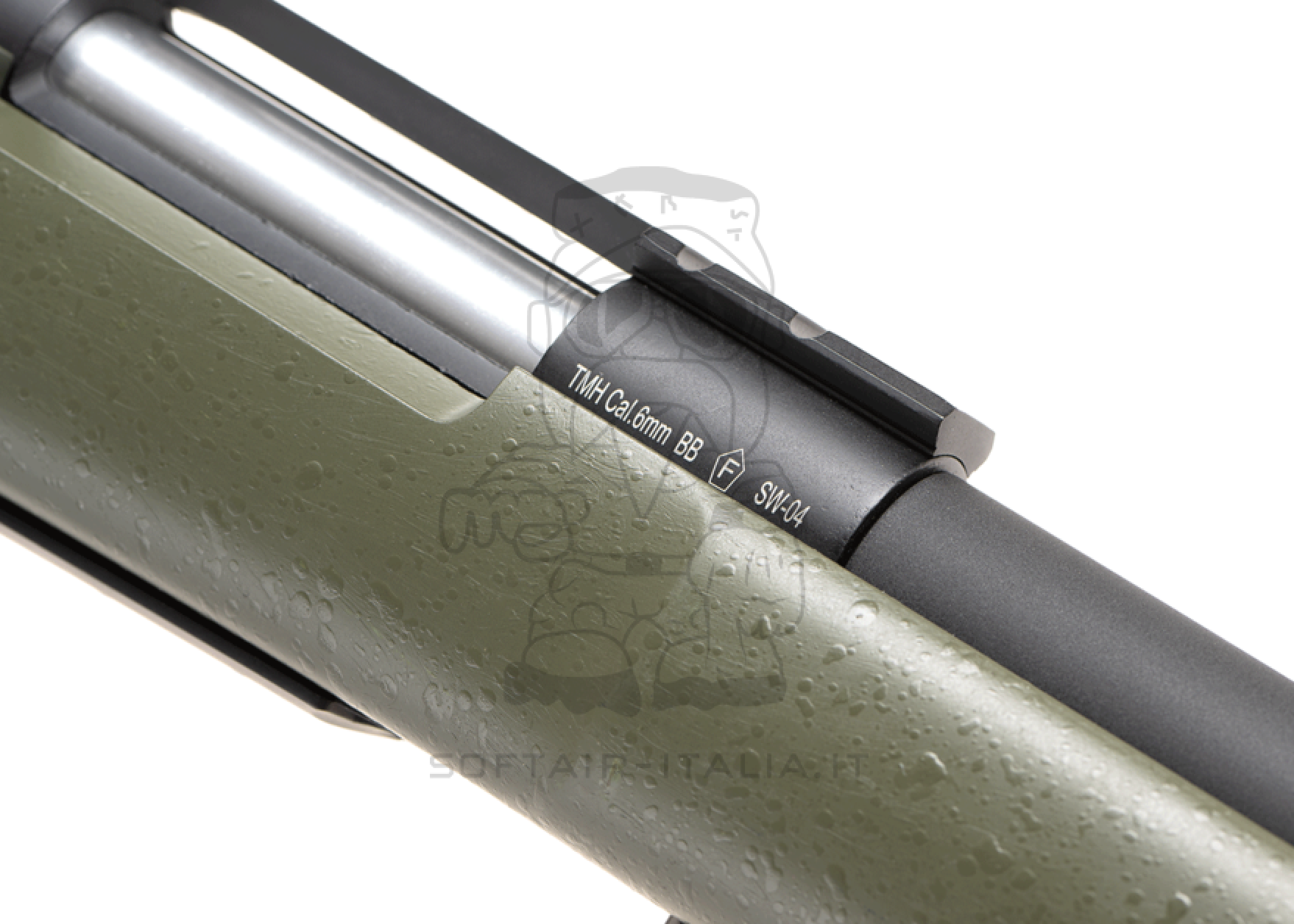 Snow Wolf M24 Type SWS OD Spring Bolt Action Sniper Rifle by Snow Wolf