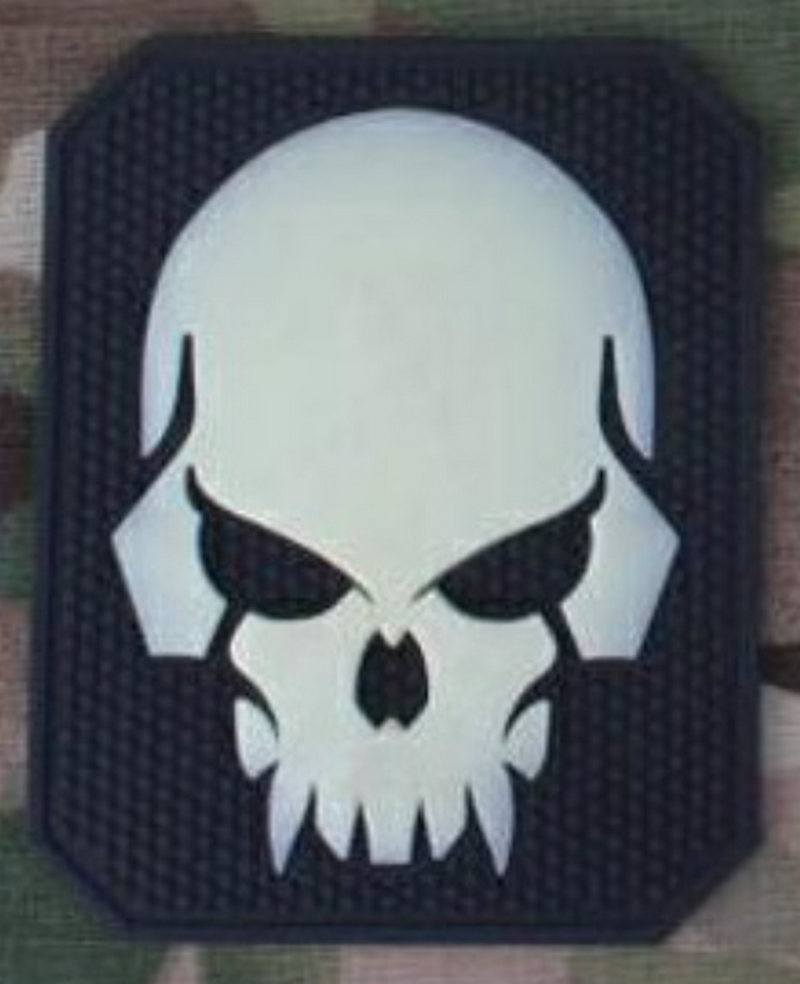 Skull Pirates Luminescent 3D Patch by EmersonGear
