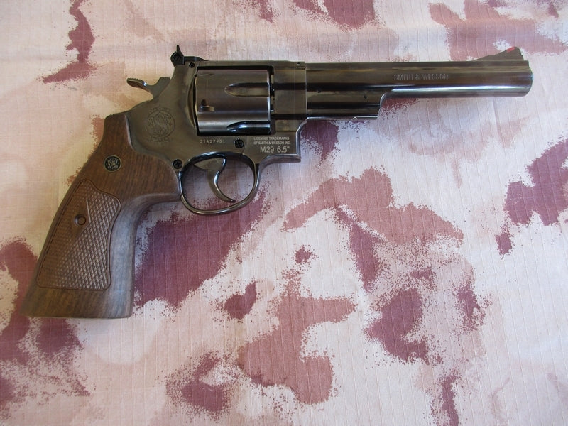 Smith & Wesson M29 .44 Magnum Co2 6,5" Black - Chrome Metal Version by WG per Umarex