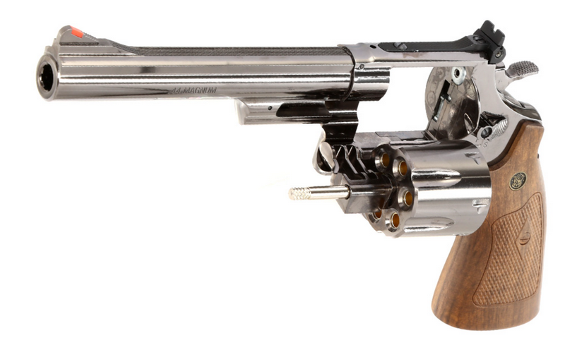 Smith & Wesson M29 .44 Magnum Co2 6,5" Black - Chrome Metal Version by WG per Umarex