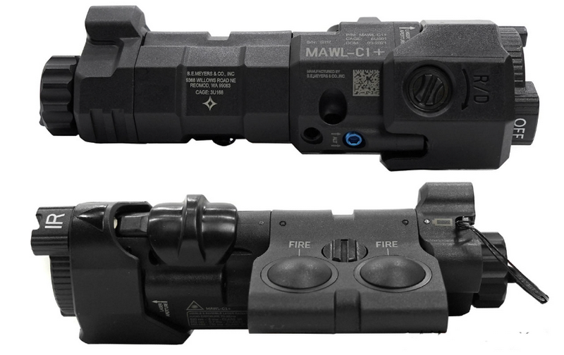 Sotac Gear B.E. Meyers MAWL-C1 IR - Green Laser Torch by Sotac Gear