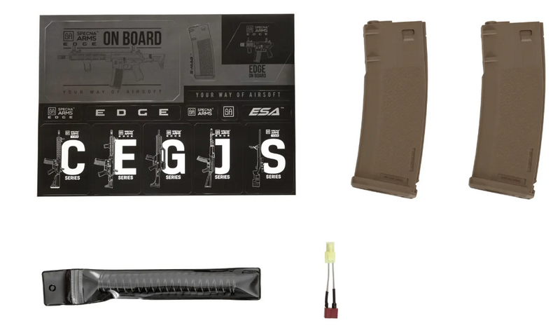 Specna Arms SA-E20 EDGE Half Tan - Dual Tone Mosfet GATE X-ASR by Specna Arms