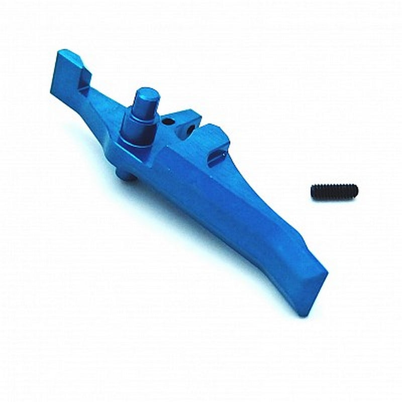 M4 - M16 CNC Speed Trigger Blue by JeffTron