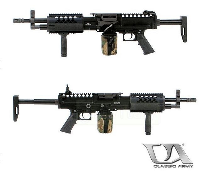 Stoner LMG-LMX Light Machine Gun Full Metal by Classic Army