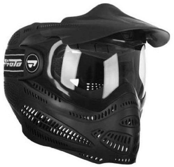 Paintball Airsoft Proto Switch EL Black Mask