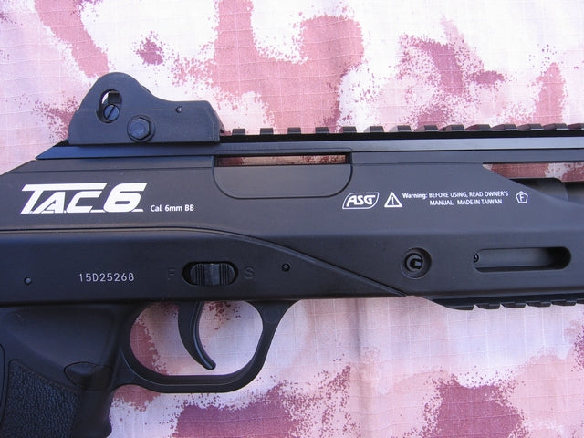 TAC 6 Co2 Sniper Rifle Airsoft Gun by ASG