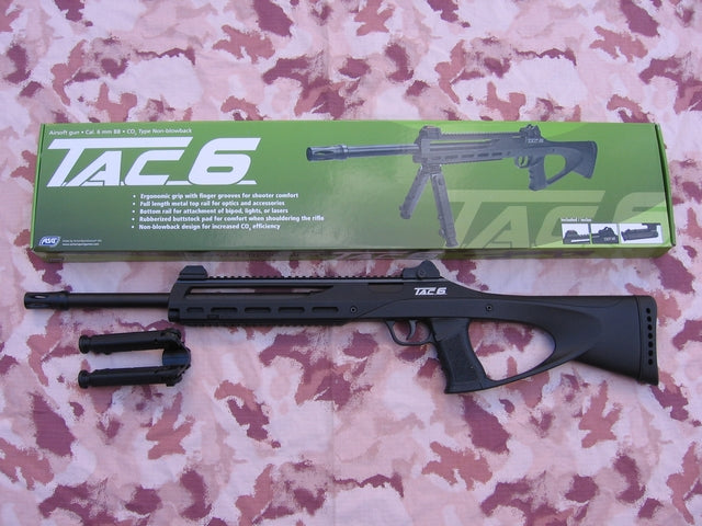 TAC 6 Co2 Sniper Rifle Airsoft Gun by ASG