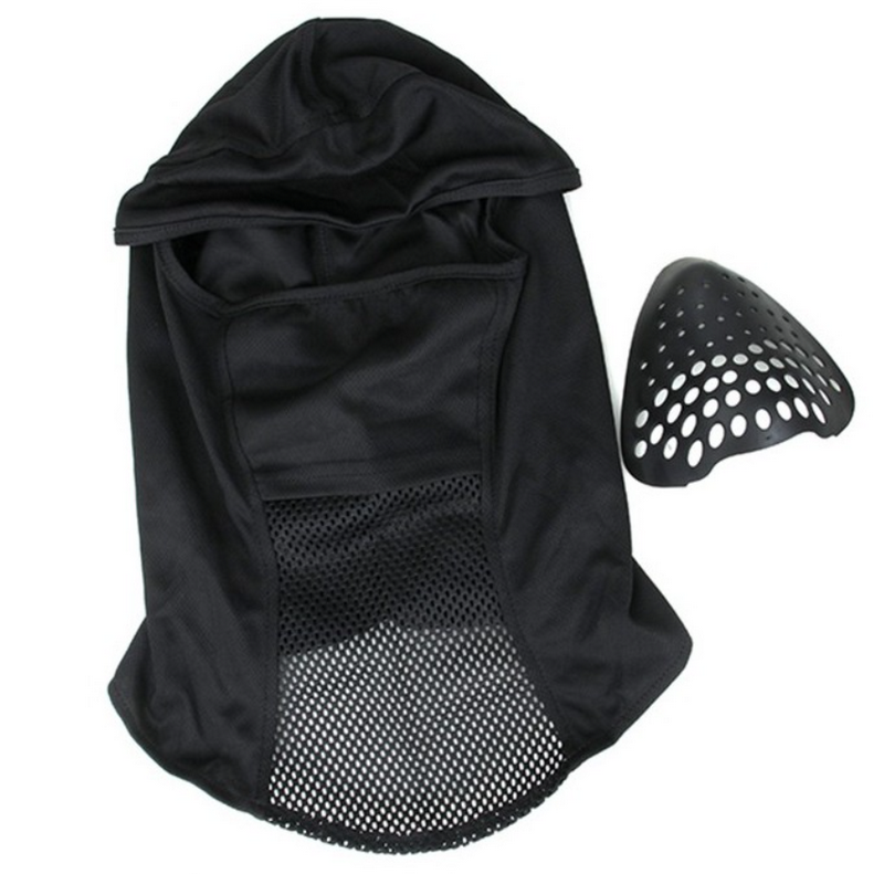 TMC 2020 Balaclava - Mephisto BK Black With Protective Mask by TMC