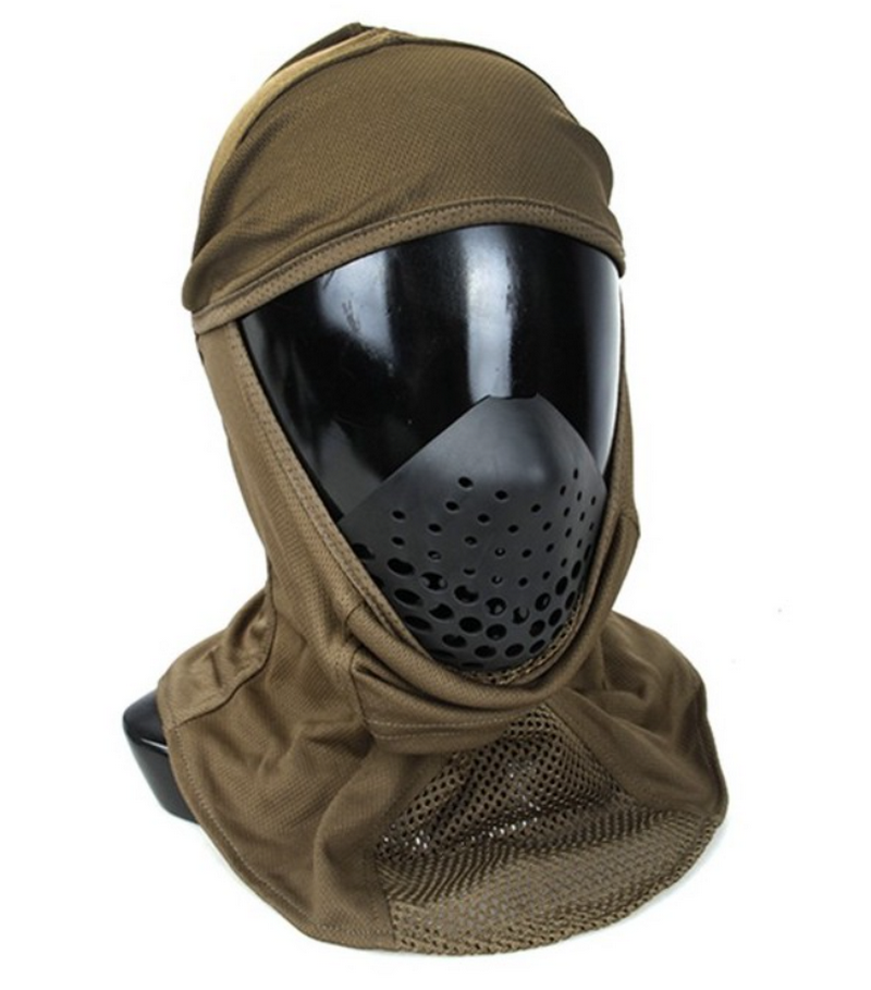 TMC 2020 Balaclava - Mephisto Coyote Tan With Protective Mask by TMC