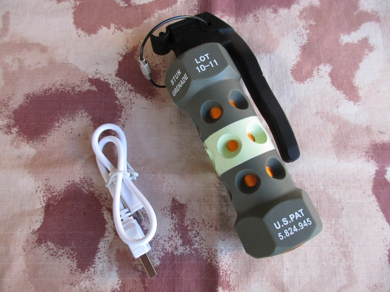 TMC M84 Flash Bang Dummy Grenade 12v - PC Recharger CR123 - 18650 Battery by TMC