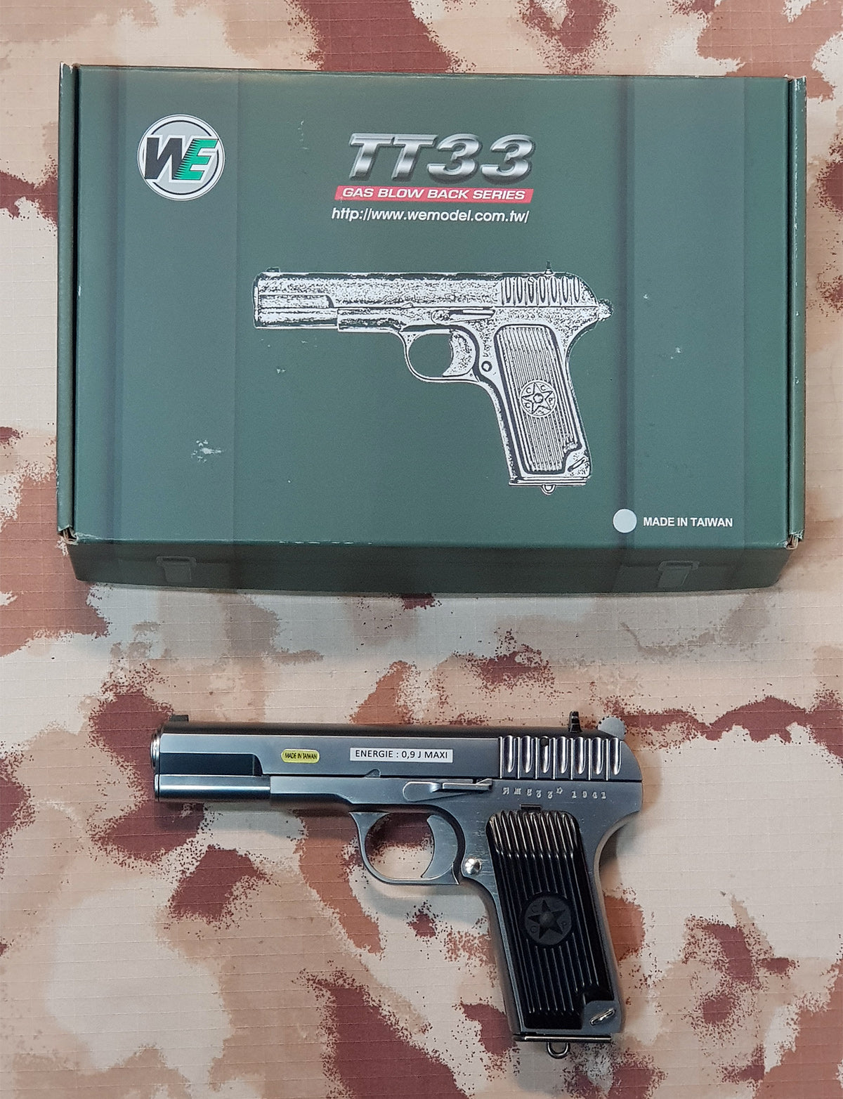 Tokarev TT33 Cromata Full Metal by We