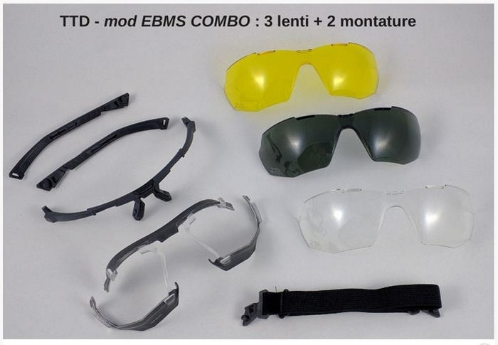 EBMS Combo Kit Occhiali 3 Lenti by TTD