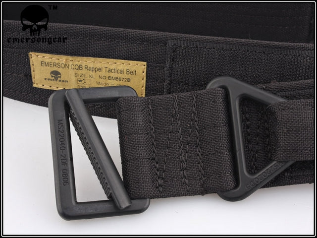 Tactical Belt CQB Rappel Black by Emerson