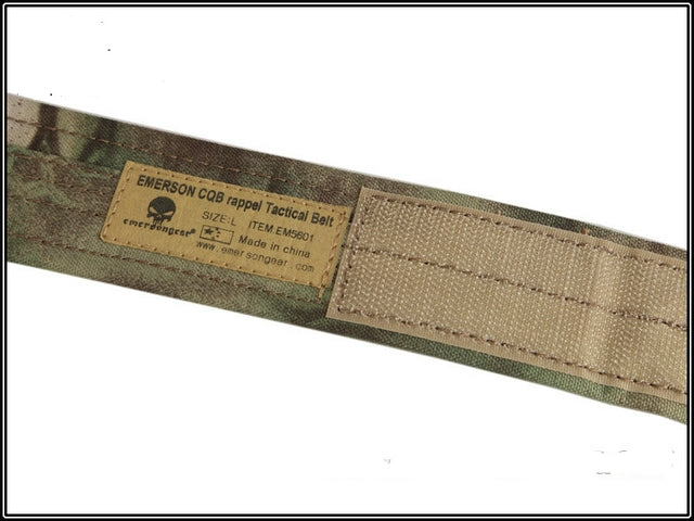 Tactical Belt CQB Rappel Mandrake Camo