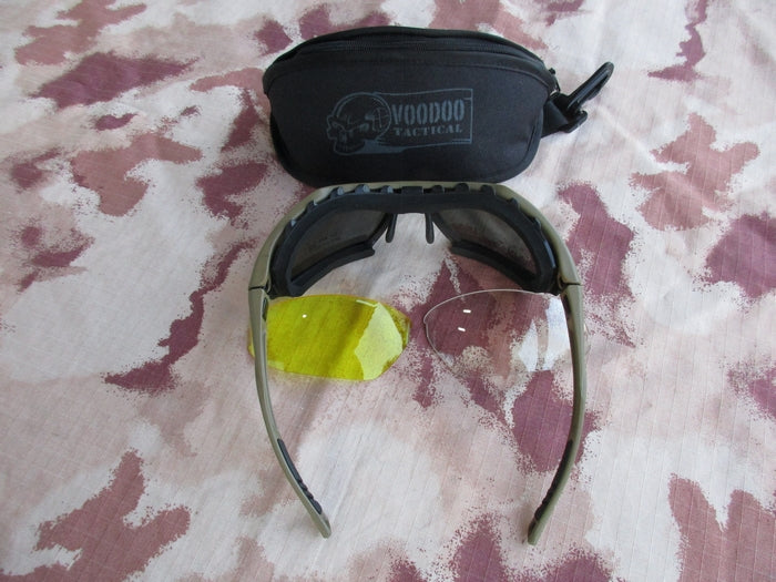 Tactical Glasses Tan Tre Lenti by Voodoo Tactical