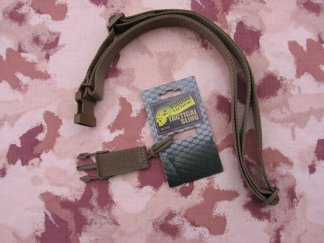 One Point Tactical Sling Coyote Tan by Voodoo Tactical