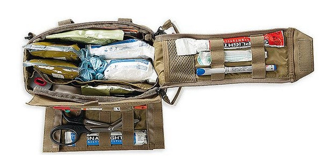Tasmanian Tiger MOLLE Tan Medical Bag