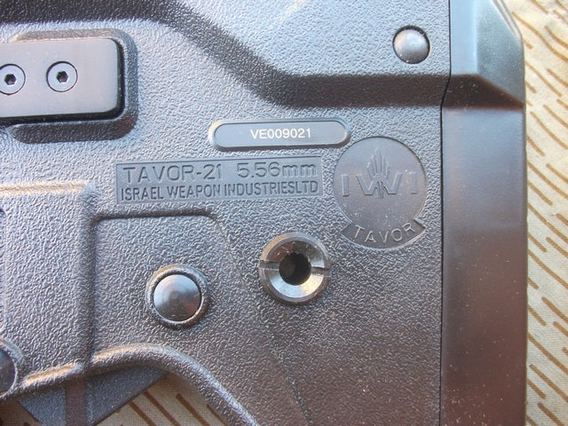 Tavor 21 IWI Scritte e Loghi Originali by S&T per Umarex