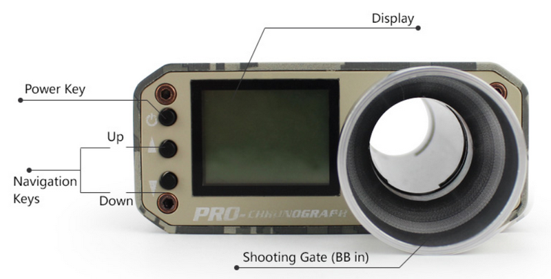 Thacometer - Chronograph - Chrony - Cronografo DP-X3400-011 Pro Chronograph by Dragonpro