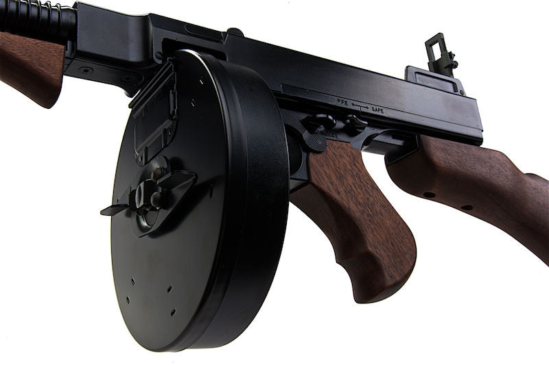 Ares Thompson 1928 "Chicago Typewriter" EBB Electric Blow Back E.F.C.S. Fire Control System Full Wood & Metal by Ares