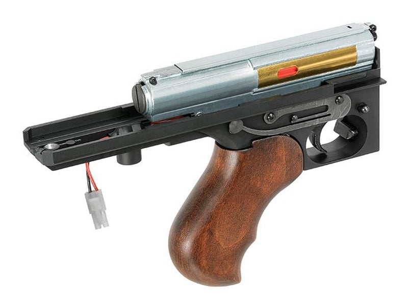 Thompson M1A1 Military Scritte e Loghi Originali Mosfet Li-Po Ready Full Wood & Metal by King Arms > Cybergun