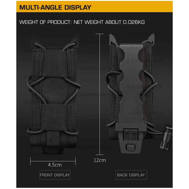 Pistol Magazine & Storage Pouch Tiger Type 9mm Multicam