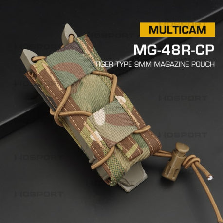 Pistol Magazine & Storage Pouch Tiger Type 9mm Multicam