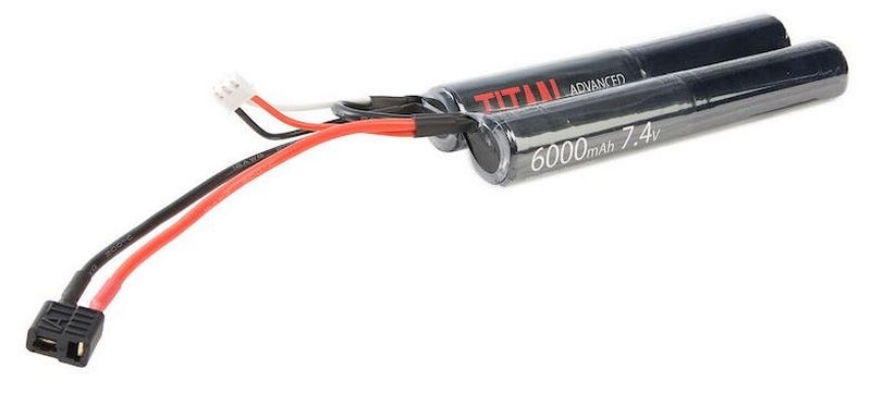 Titan Power Battery Lithium Ion 7,4v 6000mAh Nunchuck T-Deans Plug by Titan Power