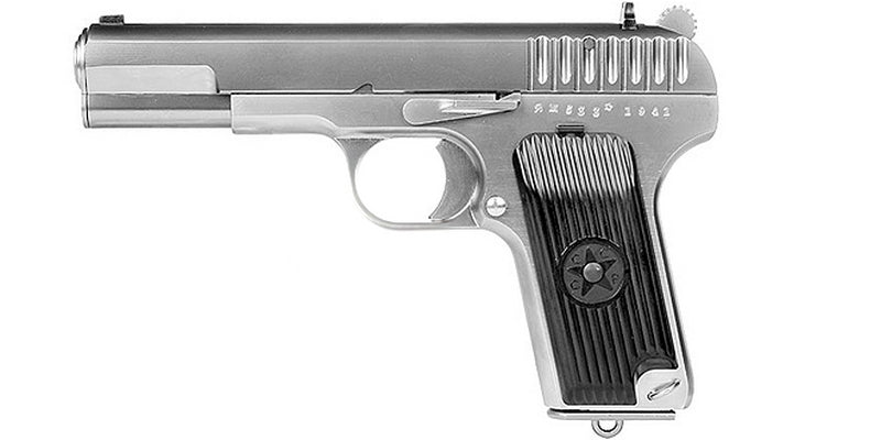 Tokarev TT33 Crhome Version GBB Full Metal by We