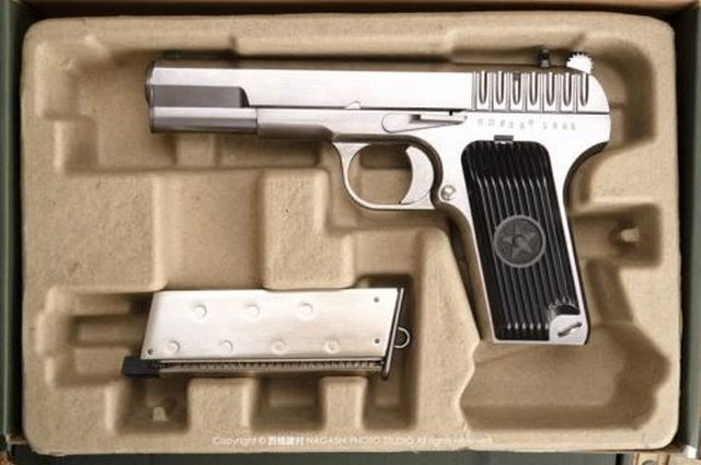 Tokarev TT33 Silver Full Metal by We