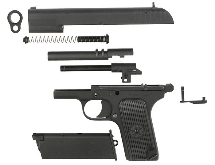 Tokarev Type SR33 Full Metal GBB by Src