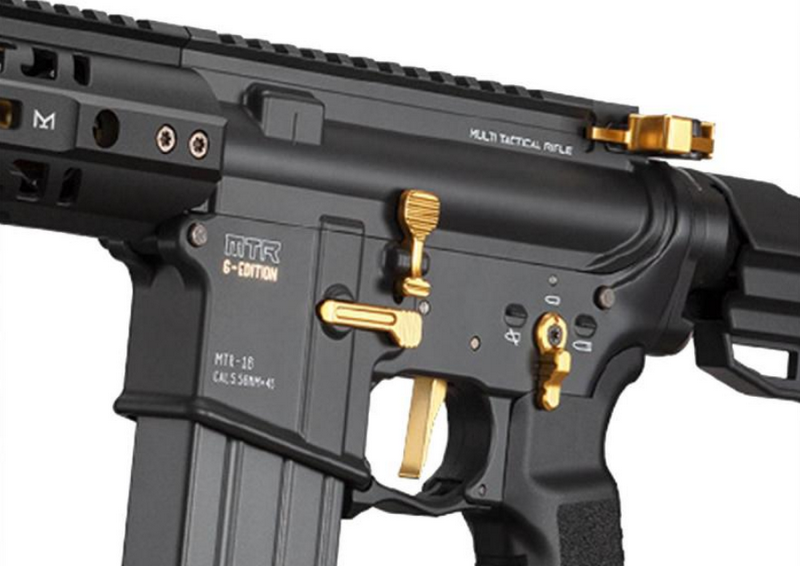Tokyo Marui MTR16 Gold Edition GBB Gas Blow Back ZET System by Tokyo Marui