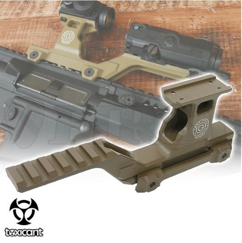 Toxicant GBRS Group Type HYDRA T1 - T2 Extension Mount Flat Dark Earth by Toxicant