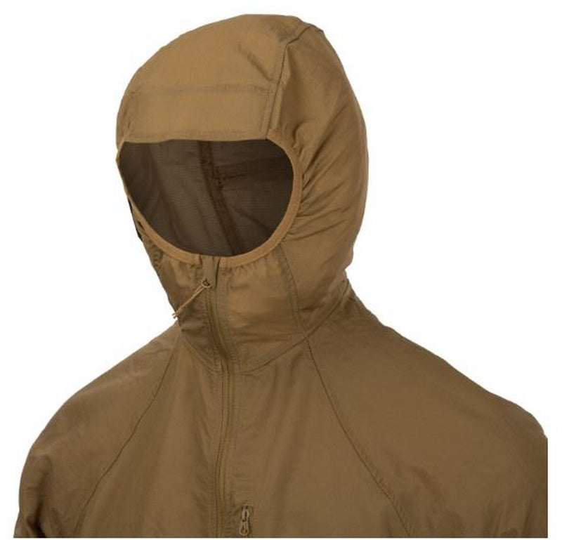 Tramontane Alpha Green Nylon Windpack DWR Durable Water Repellency Jacket by Helikon Tex