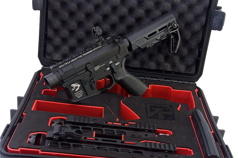 Transformer Strike MTFC Compact M4 QD Front Assembly Version 12 inch and 8 inch Cutter Brake & Carry Case by G&P