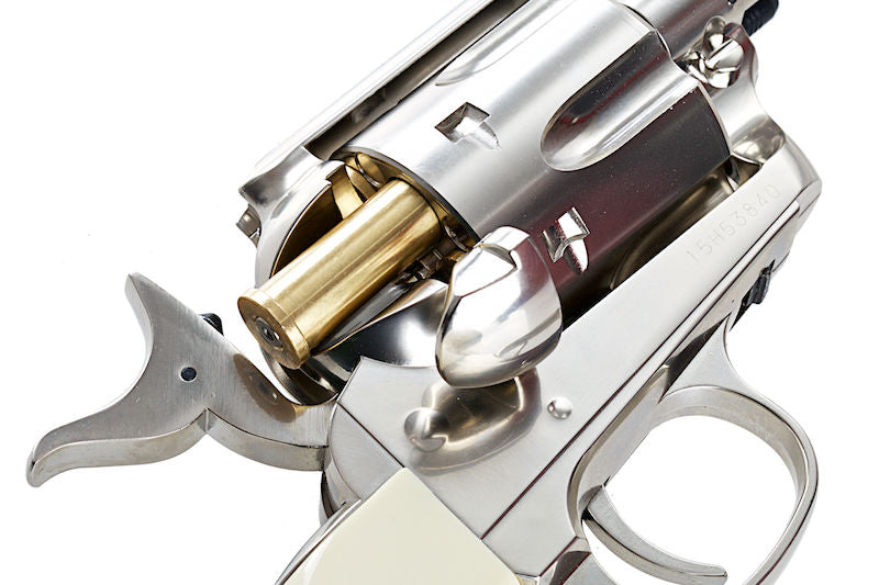 Umarex Peacmaker SAA .45 Co2 GK Custom 6mm. Full Metal Revolver Nickel Pearl by GK x Umarex