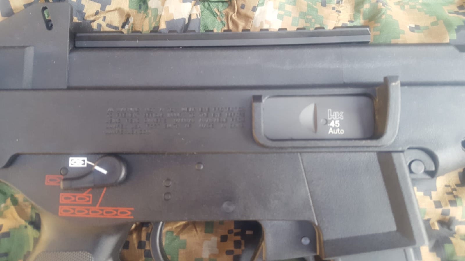 Ares > Umarex UMP H&K .45 Mosfet EFCS EBB Scritte e Loghi Originali by Ares > Umarex