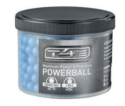 Umarex T4E .43 Blu Rubber Balls Palle in Gomma 430pcs by Umarex