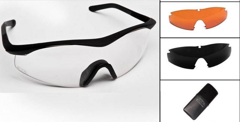 Univet Kit Occhiali Balistici MIL-PRF-31013 Stanag 2920-V50 UV400 Anti Abrasione & Fog EN166 by Univet Ballistic