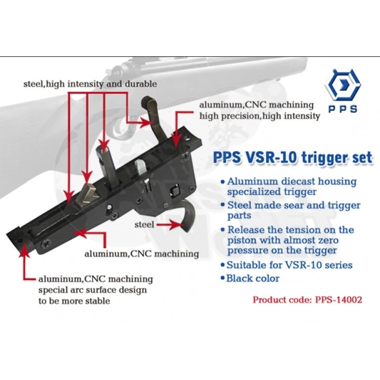 Vsr10 Reinforced Zero Trigger Gruppo di Scatto by PPS