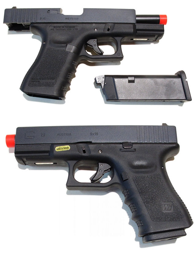 G19 Railed Frame Full Metal 4° Gen. Scarrellante a Gas by WE