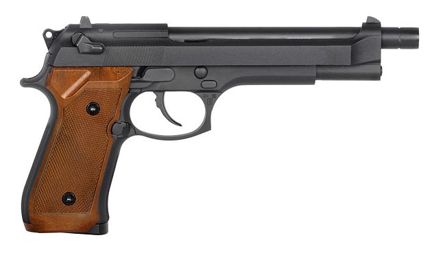 WE M92 "American" Long Barrell Full Metal GBB Gas Blow Back Pistol by WE