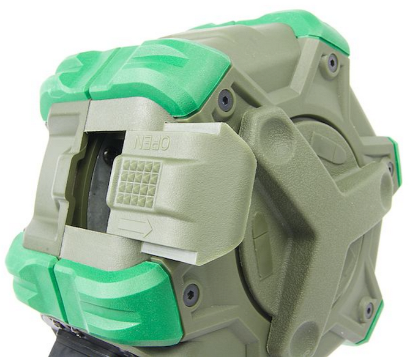 WE G17 Drum 350bb Hi Cap Manual Magazine OD by WE