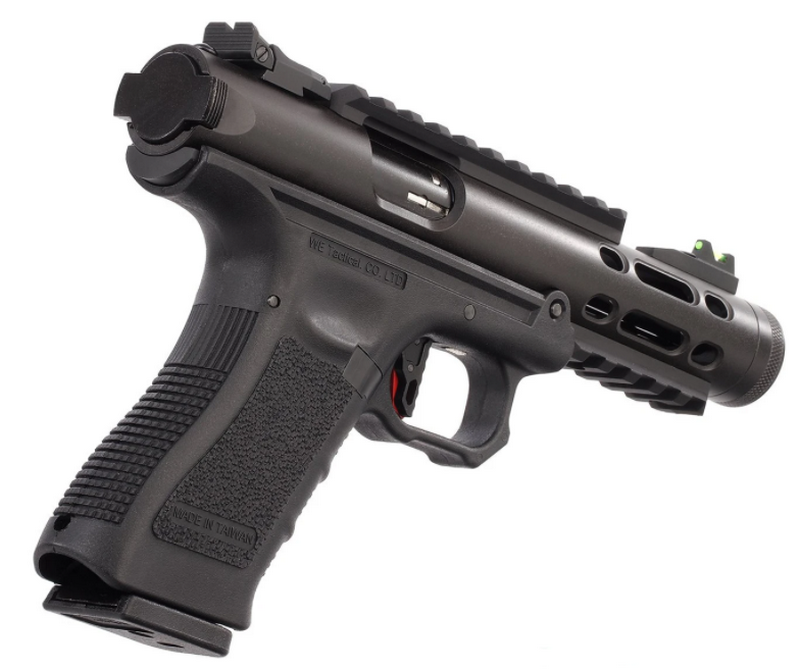 WE Galaxy G Metal Slide Full Auto Black GBB Gas Blow Back Pistol by WE