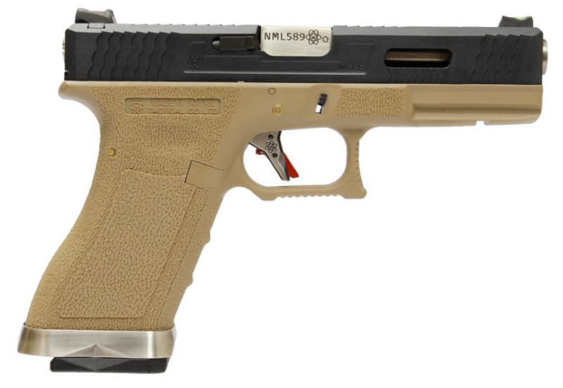 WE G18c Type T2 Force Series Tan GBB Gas Blow Back by WE