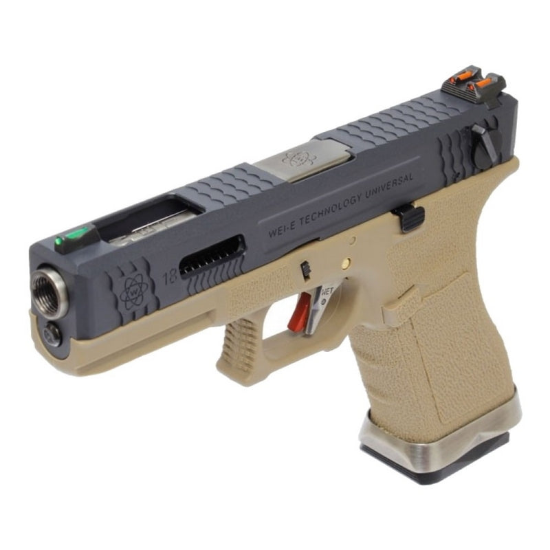 WE G18c Type T2 Force Series Tan GBB Gas Blow Back by WE