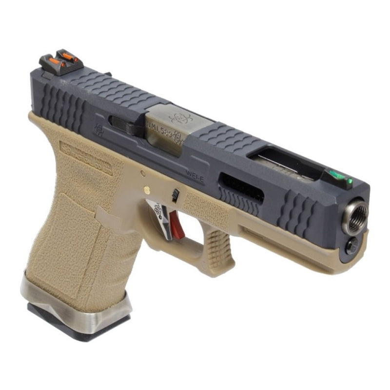 WE G18c Type T2 Force Series Tan GBB Gas Blow Back by WE